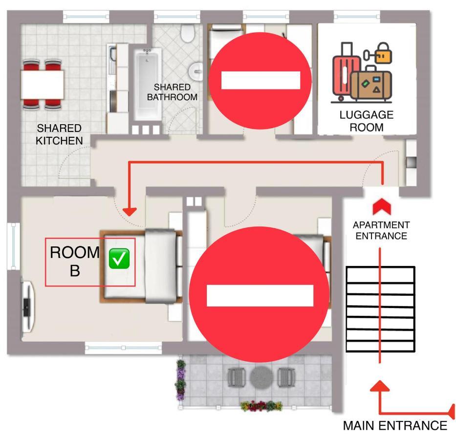 Privatzimmer Im Apartment - Apple Tv Netflix Kingsize Bett Arbeitsplatz Naehe Hbf Κόμπλεντς Εξωτερικό φωτογραφία